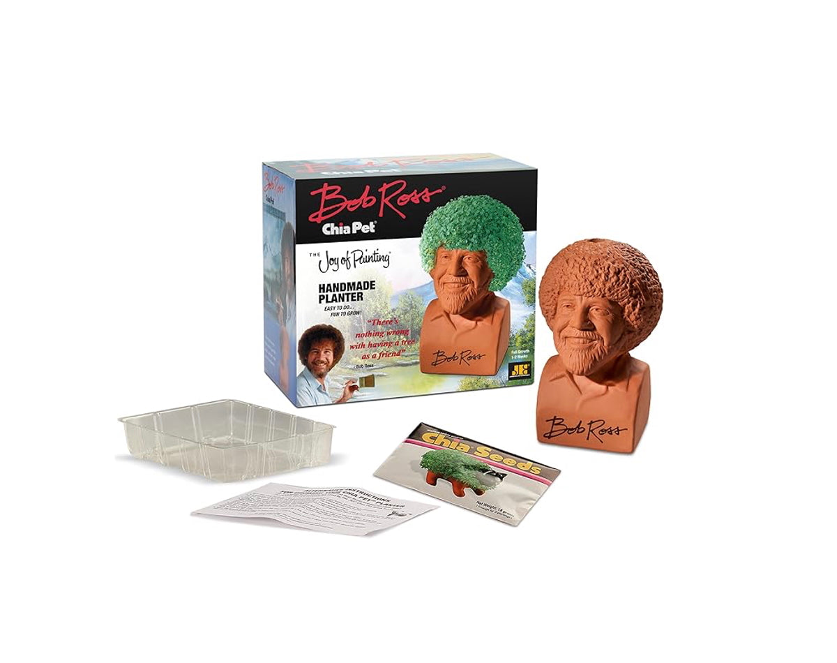 Bob Ross Chia Pet